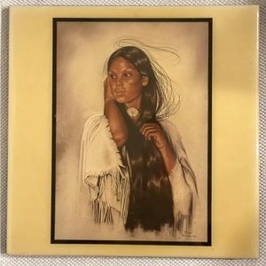 Windy Day By Penni Ann Cross Wall Art Hanging Tile